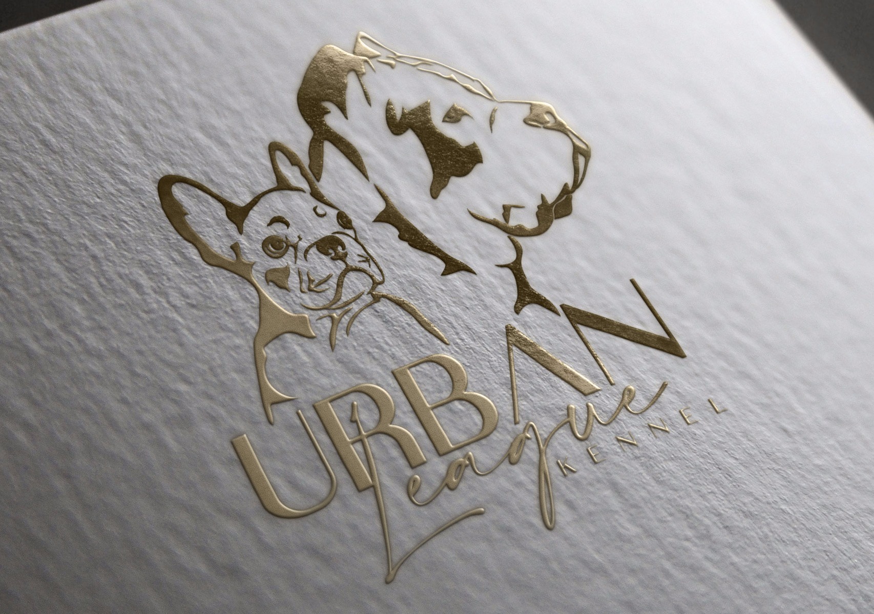 Breeder logo. Cane corso and french bulldog logo
