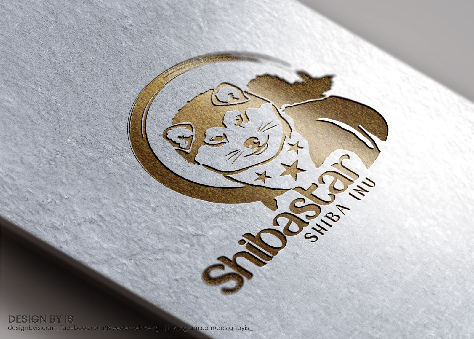 Dog logos.Japanese Akita Inu